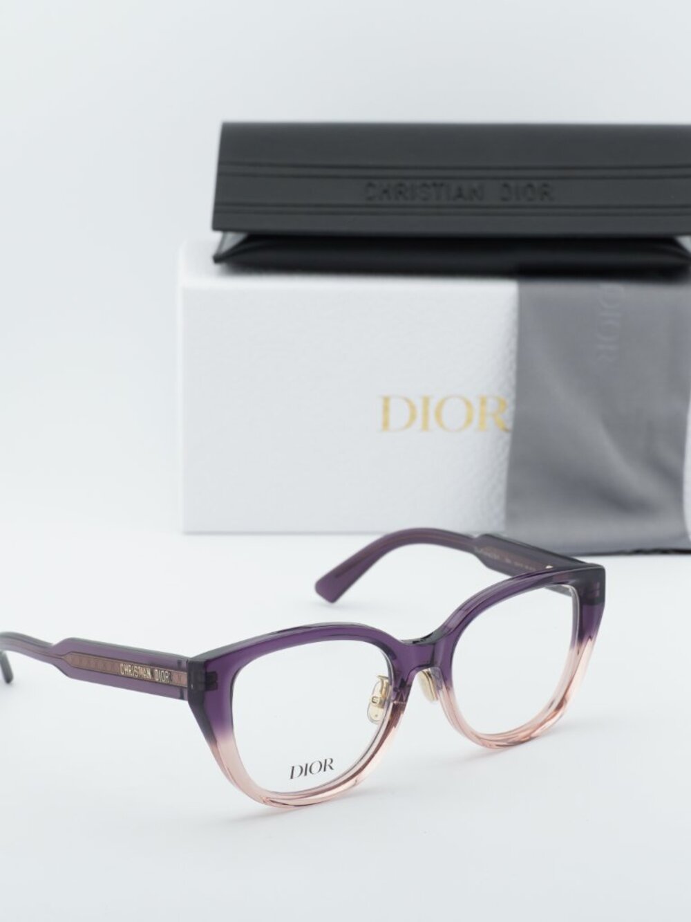 Dior DIORPRISMEO B1F 6200 Square Women Eyeglasses 52mm - Purple/Pink